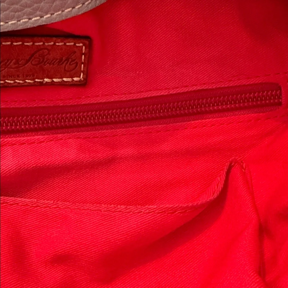 Dooney & Bourke Pebble Grain Logo Lock Hobo/Shoulder Bag - Picture 15 of 16